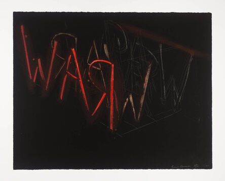 Bruce Nauman, ‘Raw War’, 1971