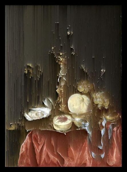 Gordon Cheung, ‘Still Life with Silver-gilt Bekerschroef with Roemer (after Abraham Hendricksz. van Beyeren, 1640-1670), ’, 2017