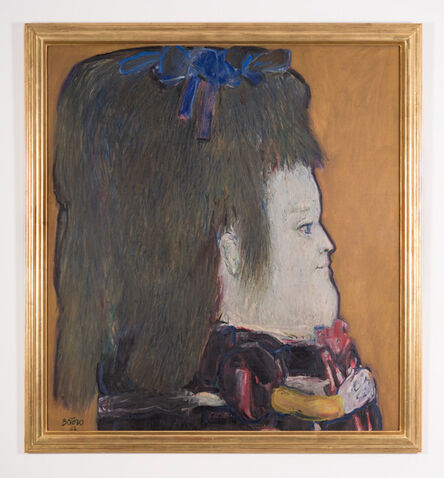 Fernando Botero, ‘Perfil de una niña ’, 1962