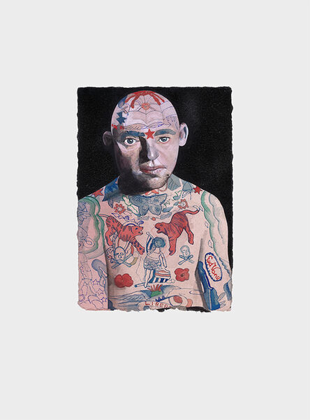 Peter Blake, ‘Tattooed People, Lex’, 2015