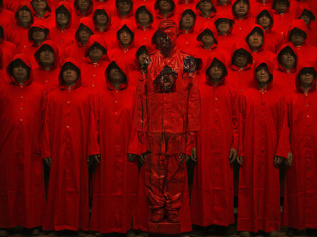 Liu Bolin, ‘Red n°1’, 2012