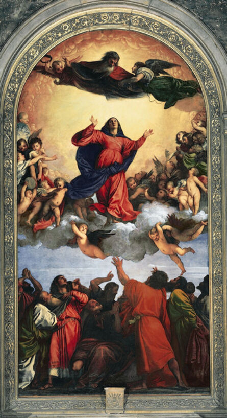Titian, ‘Assumption of the Virgin’, 1516-1518