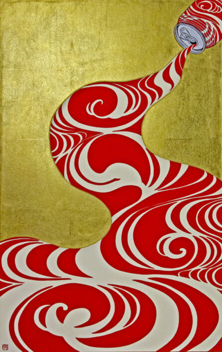 Taro Yamamoto 山本 太郎, ‘Soft drink soft pattern’, 2018