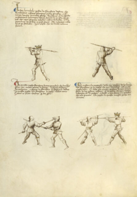 Fiore Furlan dei Liberi da Premariacco, ‘Combat with Lance’, 1410