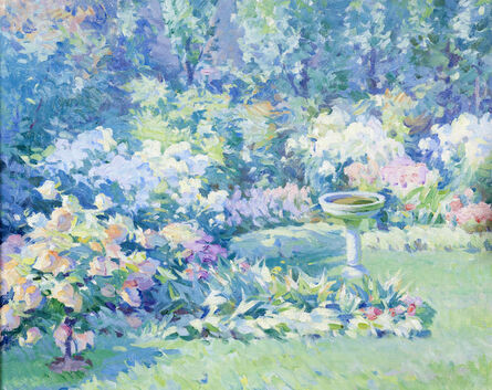 Mabel Woodward, ‘Flower Garden’, 1910
