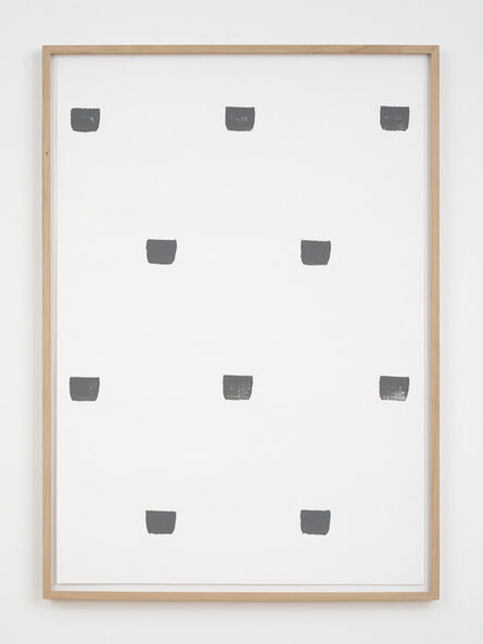 Niele Toroni, ‘Empreintes de pinceau n°50 à intervales de 30 cm’, 1997