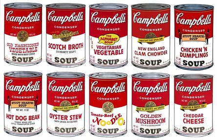 Andy Warhol, ‘Campbell’s Soup II, Complete Portfolio (FS II. 54-63)’, 1969
