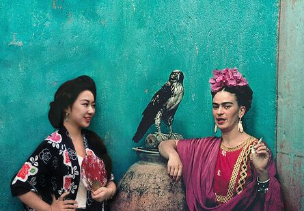 Silin Liu 刘思麟, ‘Frida Kahlo & Celine Liu II ’, 2017