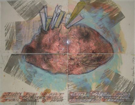 Dennis Oppenheim, ‘Study for Heart’, 1983