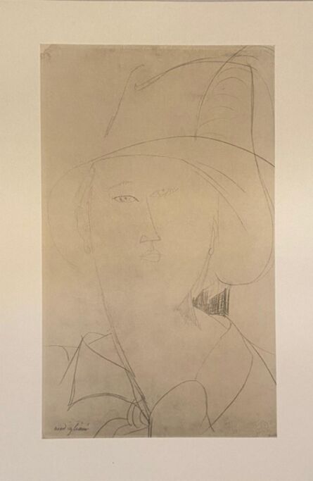 Amedeo Modigliani, ‘Femme au chapeau’, 1959