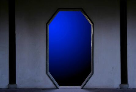 Shen Wei 沈玮 (b. 1977), ‘Doorway (Blue)’, 2017