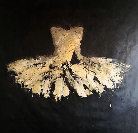 Ewa Bathelier, ‘Golden Dress’, 2018