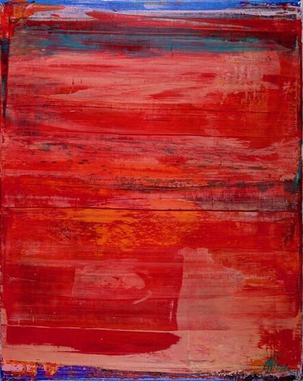 Nestor Toro, ‘Red Abstract Colorfield’, 2017