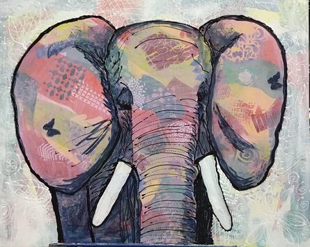 Katherine Pippin Pauley, ‘Pink Elephant’, 2020