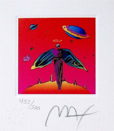 Peter Max, ‘Angel with Saturn’, 2001