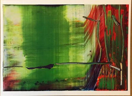 Gerhard Richter, ‘Untitled Abstract Picture (one plate) - Artist Authorized’, 2002