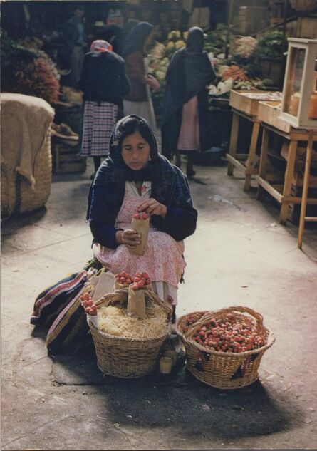 Ellen Auerbach & Eliot Porter, ‘Strawberry Woman, Morelia, Mexico’, 1956