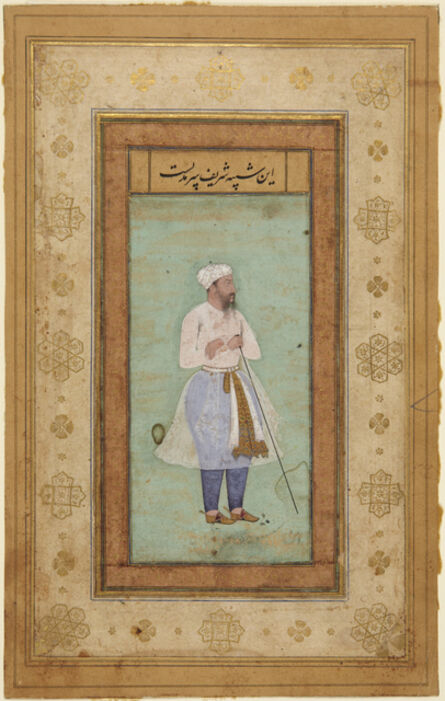 ‘Portrait of Sharif [ . . . ] from the Salim Album’, ca. 1600