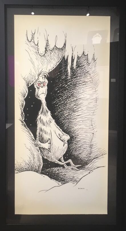 Dr. Seuss, ‘Dr. Seuss, Grinch at Mount Crumpit (50th Anniversary How The Grinch Stole Christmas print)’