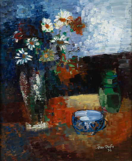 Jean Dufy, ‘Bouquet de Margarites’, 1930
