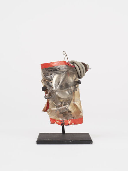 Philadelphia Wireman, ‘Untitled (plastic wrapping bag, yellow button)’, 1970-1975