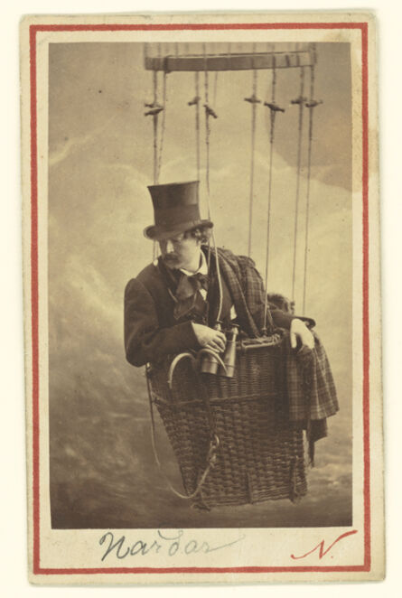Nadar, ‘F‚lix Nadar in Gondola of Balloon’, 1863