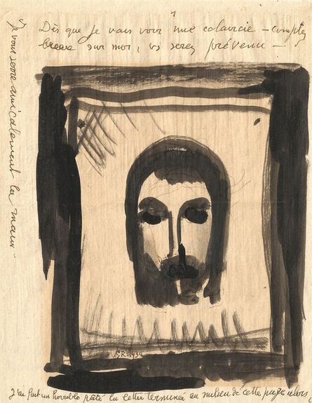 Georges Rouault, ‘Face of Christ’, 1930