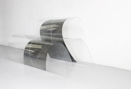 Anna Fafaliou, ‘Fold mirror, polished aluminum sheet, perspex’, 2018