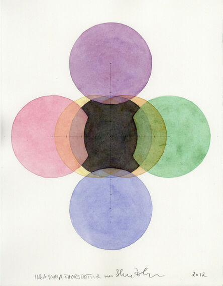 Wu Shanzhuan & Inga Svala Thórsdóttir, ‘Seven Circles in Seven Colours the Little Fat Flesh Center all Seven Colours’, 2012 