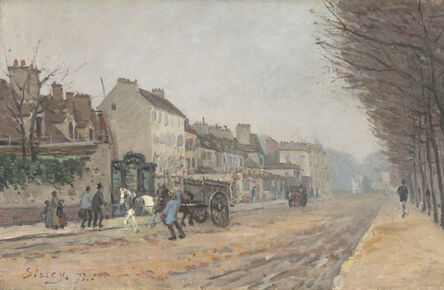 Alfred Sisley, ‘Boulevard Héloïse, Argenteuil’, 1872