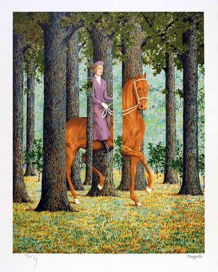 René Magritte, ‘Le Blanc-Seing’, 2004