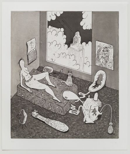 Zachary Leener, ‘Five Etchings (Penthouse)’, 2015