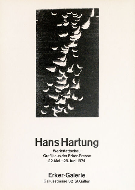 Hans Hartung, ‘Erker-Galerie’, 1974