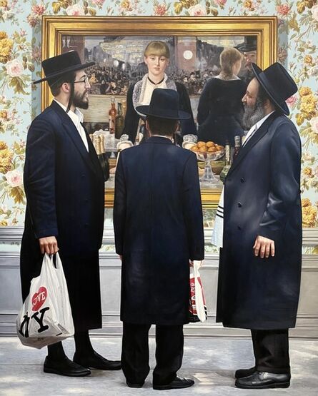 Marc Dennis, ‘Three Jews Walk into a Bar’, 2022