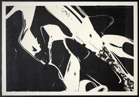 Andy Warhol, ‘Diamond Dust Shoes (Black and White)’, 1980