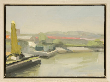 Diana Horowitz, ‘Yellow Crane, Pink Roof’, 2013