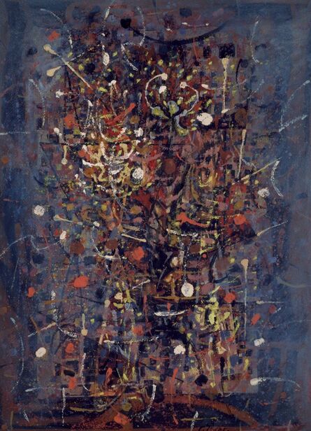 Charles Pollock (1902-1988), ‘Untitled [Fireworks]’, 1950