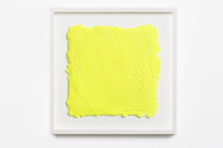 Shinro Ohtake, ‘Yellow on a Vinyl 1’, 2015