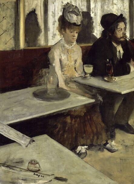 Edgar Degas, ‘Dans un café (L'absinthe)’, 1875-1876