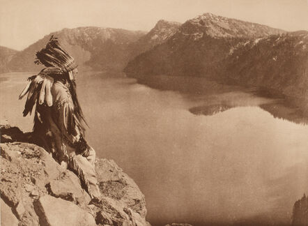Edward S. Curtis, ‘ Crater Lake’, 1923