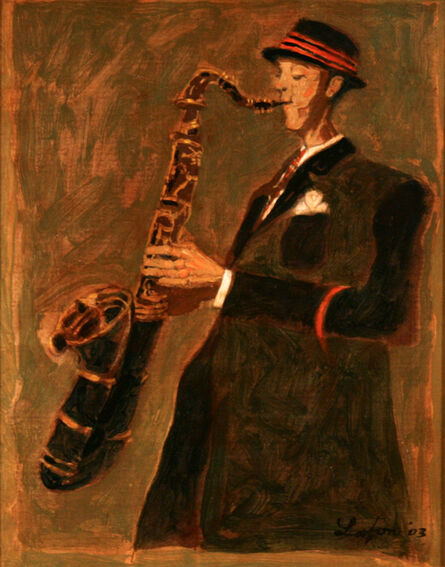 D.J. Lafon, ‘Horn Player’, Unknown