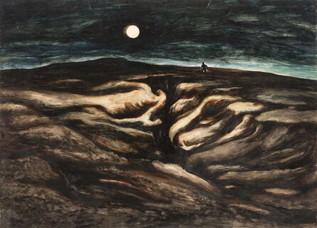 Xia Xiaowan 夏小万, ‘Earth and Sky - Rift Valley 天地系列之裂谷’, 1983
