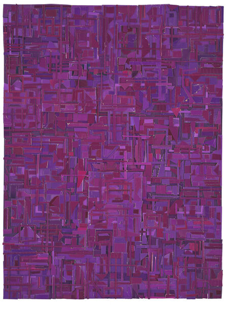 Matt Gonzalez, ‘Derivations (in purple)’, 2018