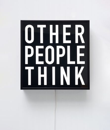 Alfredo Jaar, ‘Other People Think’, 2012