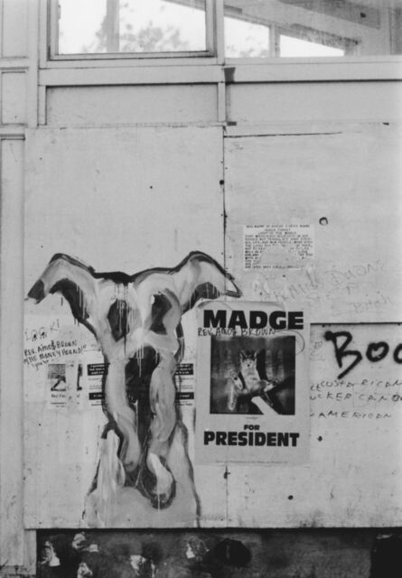 Arabella Colton, ‘Wall Dog — Madge for President, Golden Gate Ave., San Francisco 1992 ’, 1992