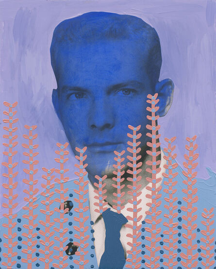 Daisy Patton, ‘Untitled (Military Man with Blue Face)’, 2018