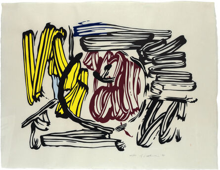 Roy Lichtenstein, ‘Red & Yellow Apple’, 1983