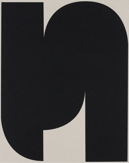 Johan Van Oeckel, ‘Untitled (Black on Light Grey)’, 2020