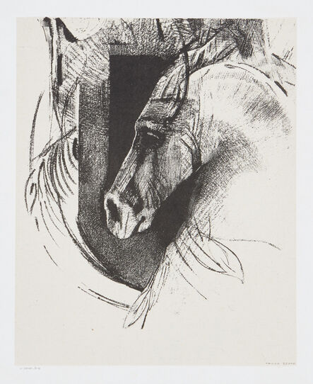 Odilon Redon, ‘Le Coursier (The Charger)’, 1894