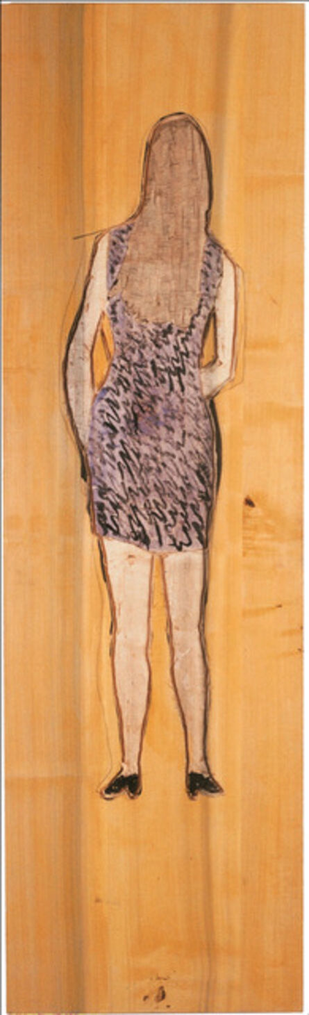 Stephan Balkenhol, ‘Rückenrelief Frau’, 1997